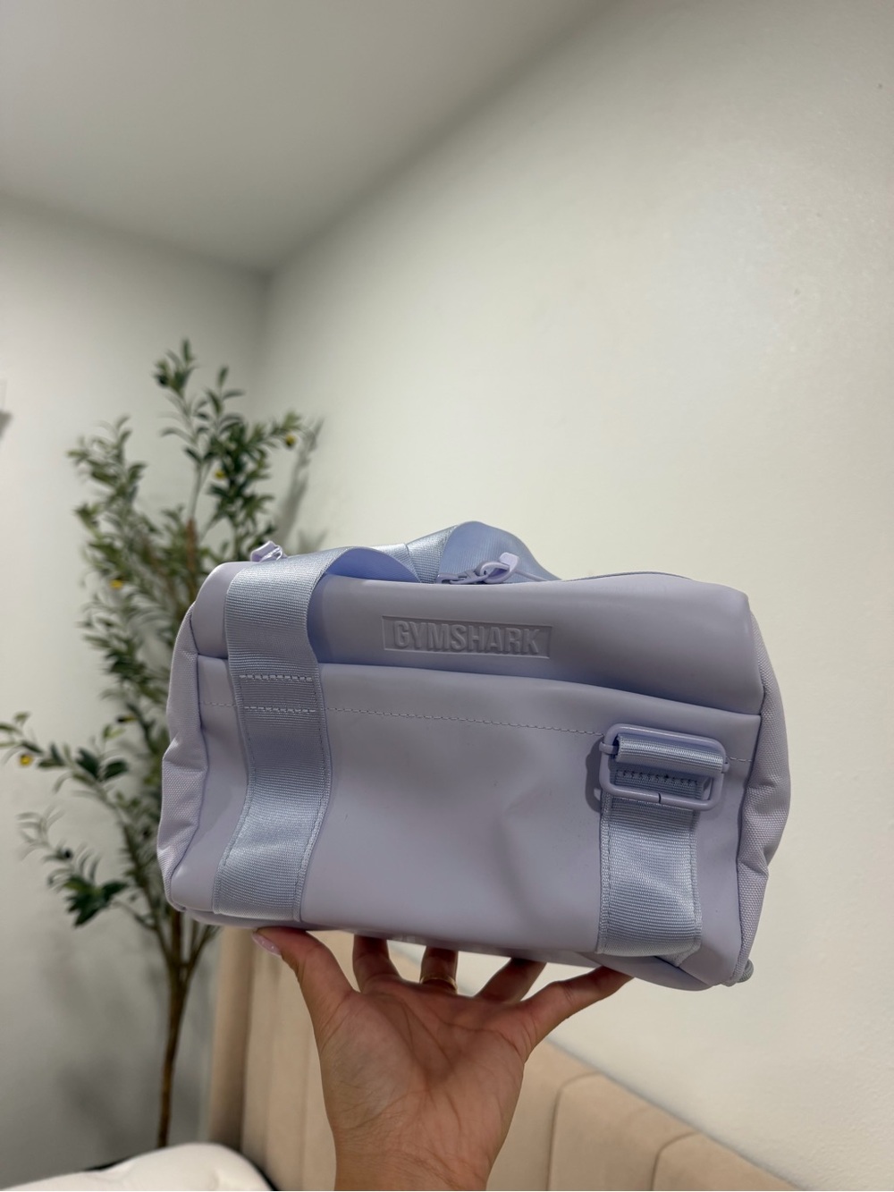 Gymshark Pastel Lavender Carry Duffel